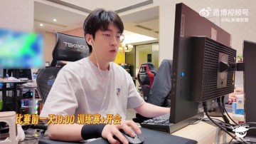 png电子网站AL发布赛场Vlog：赛前一天队伍疯狂讨论BP，Flandre亲戚线下观赛
